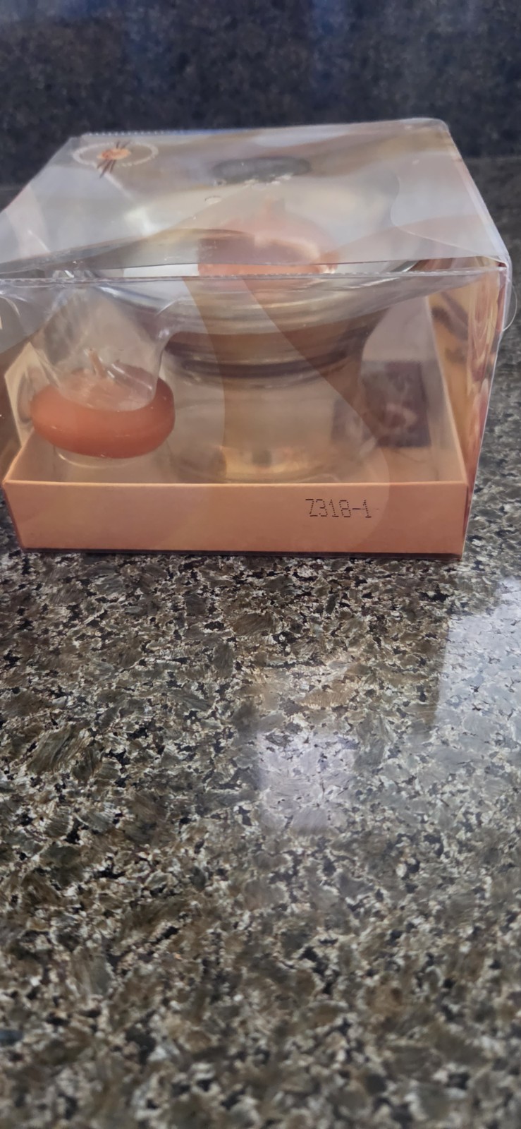 Glade Scented Oil Candle & 6 Refills orchid & Spiced Rose Vanilla