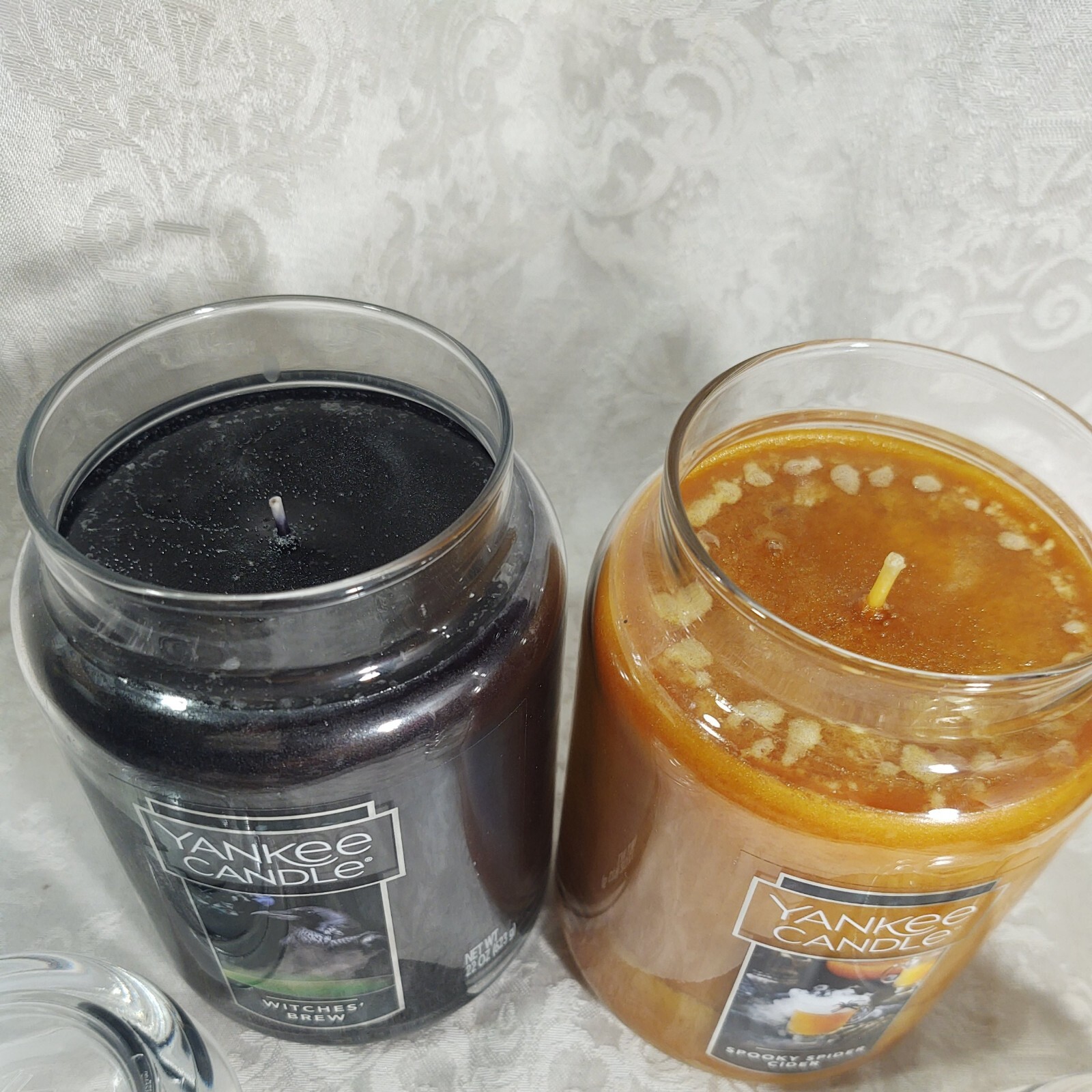 Yankee Candle Witches Brew & Spooky Spider Cider Large Jars – NEW