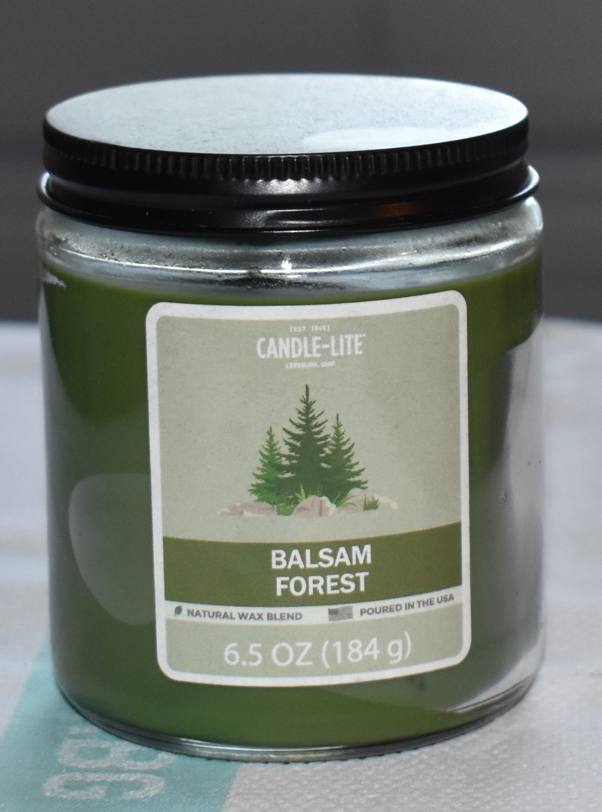 Candle-lite BALSAM FOREST 6.5 oz Long Lasting NEW