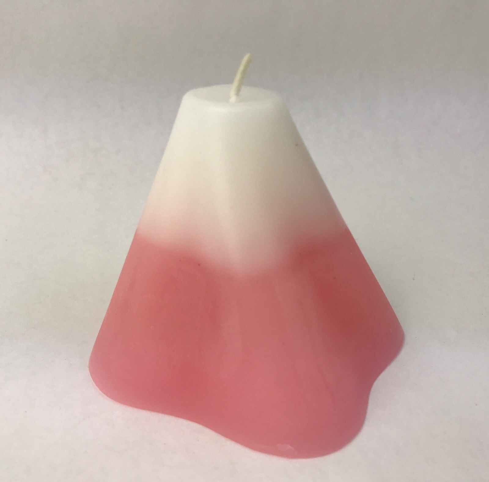 FUJI Mountain Candle Votive Pale Rose Pink Scented Art Deco Gift Set of 12