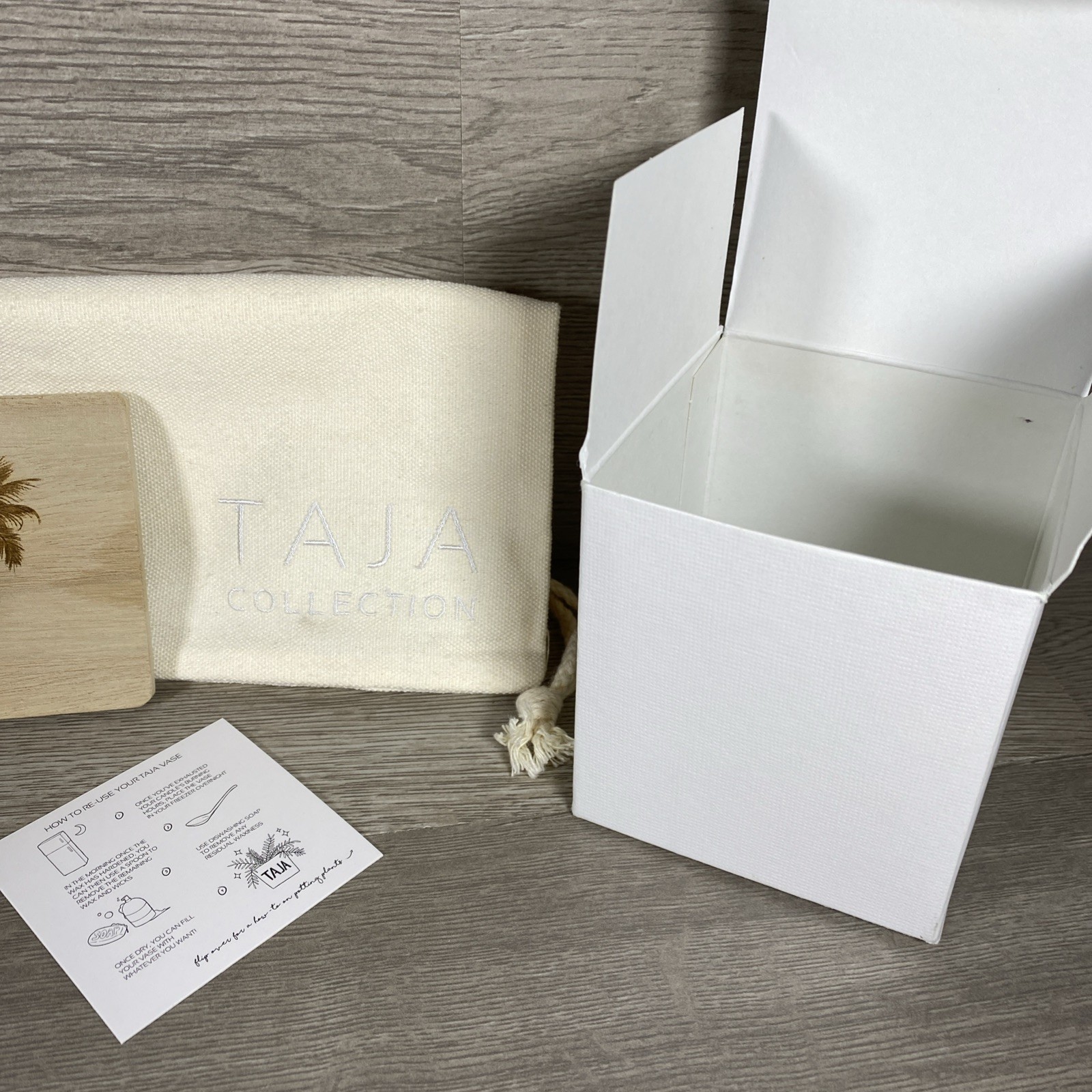 Taja Collection – Candle And Match Set Classic Florals Fragrance – New Miami FL