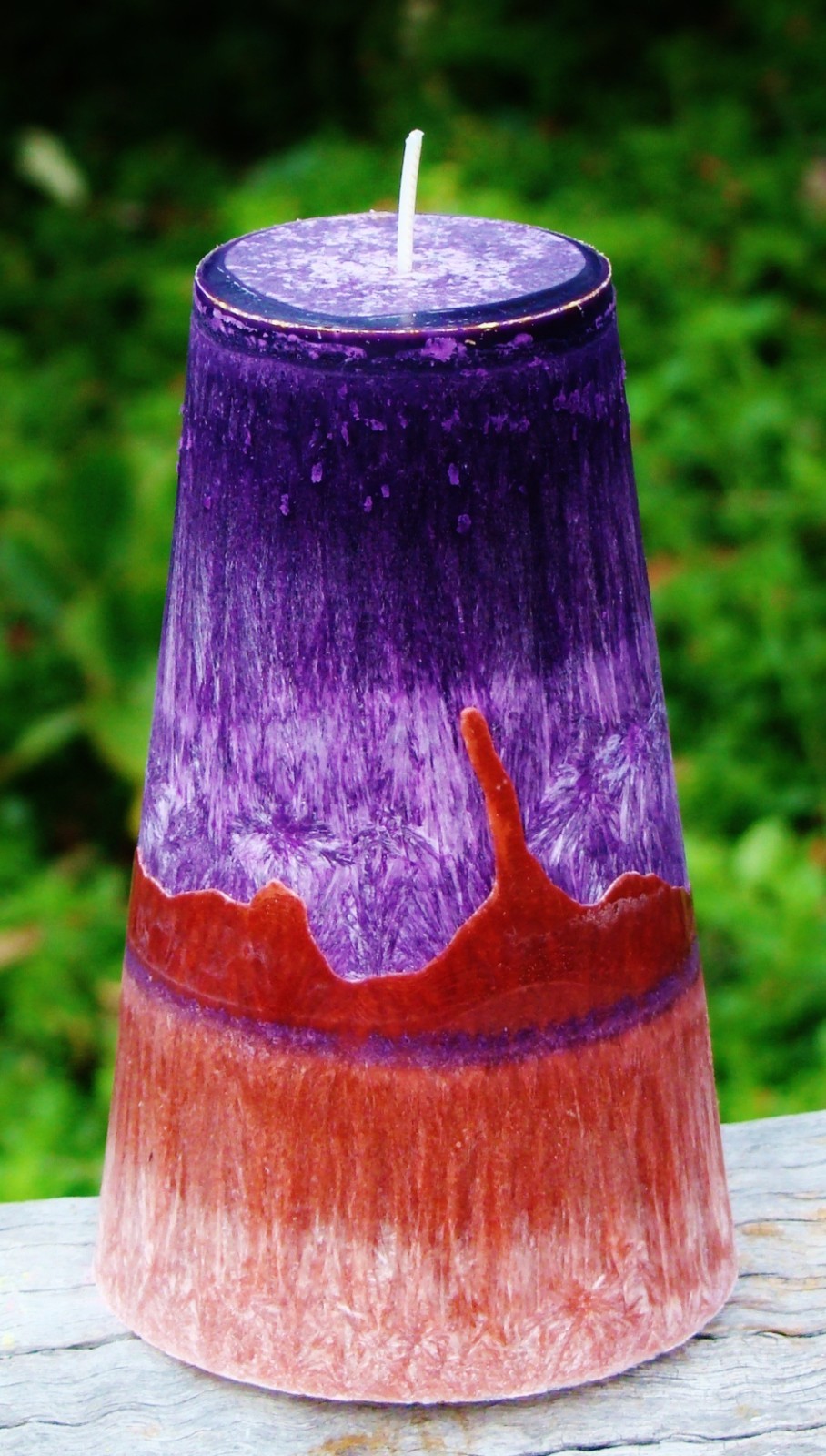 Citronella 1.2kg Square Crystalized Candle Pure Essential Oils Handmade in QLD