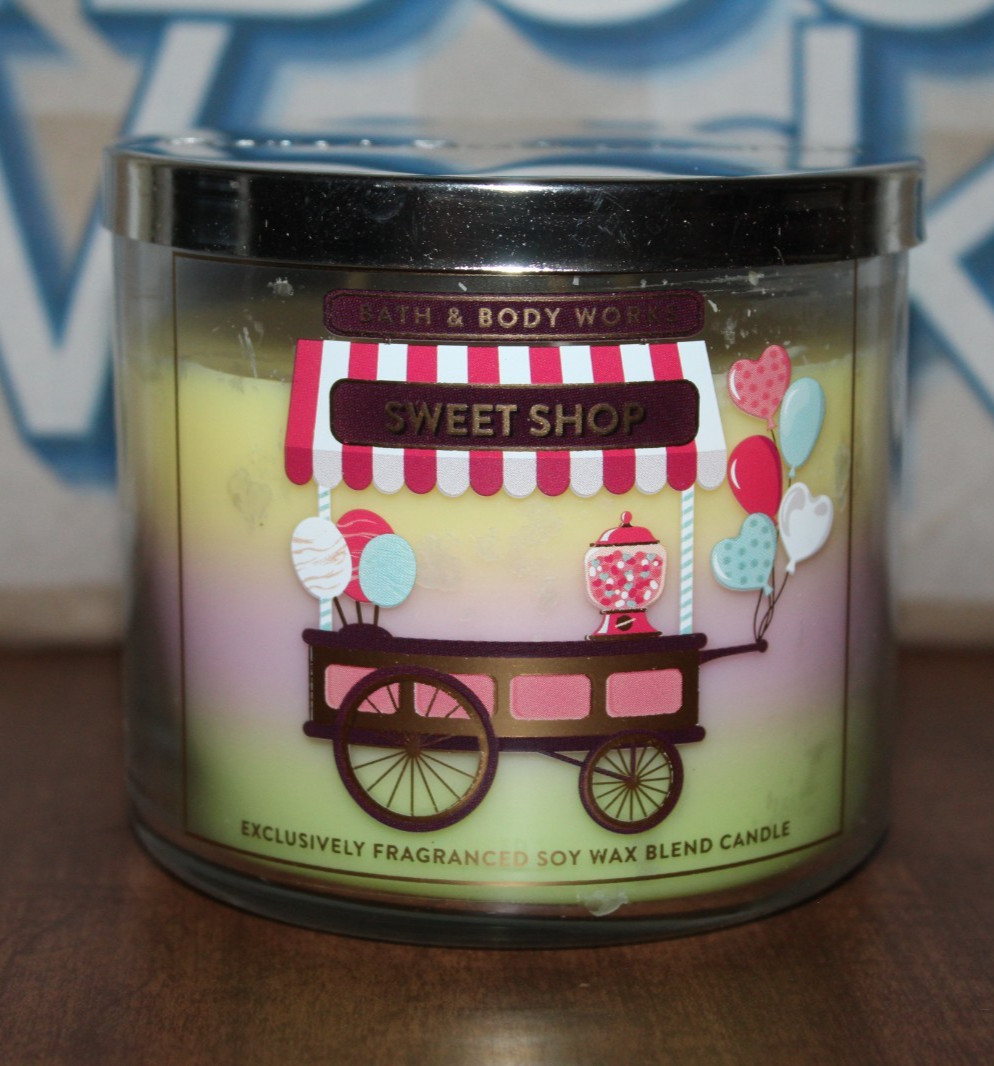 Bath & Body Works 2026 SWEET SHOP 3-Layer 3 Wick Candle 14.5 oz New!