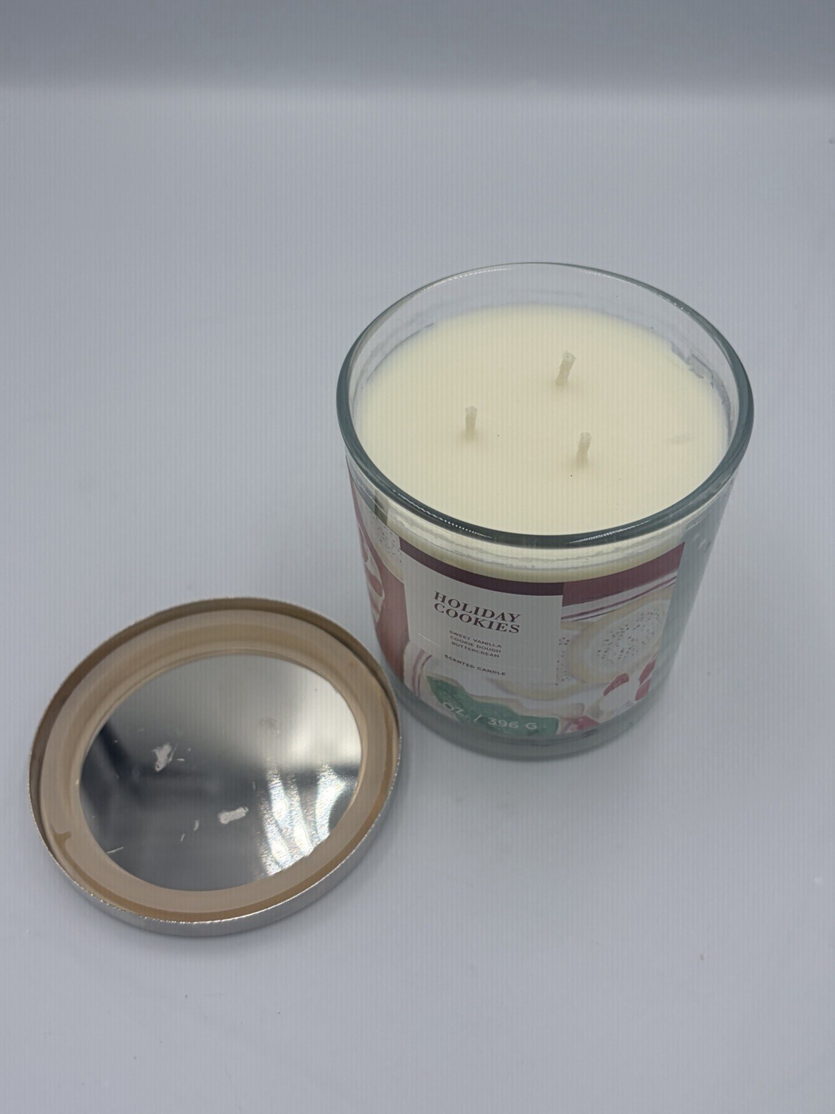 Sonoma 14oz Scented Holiday Vanilla Cookie Dough Buttery Christmas Decor Aroma