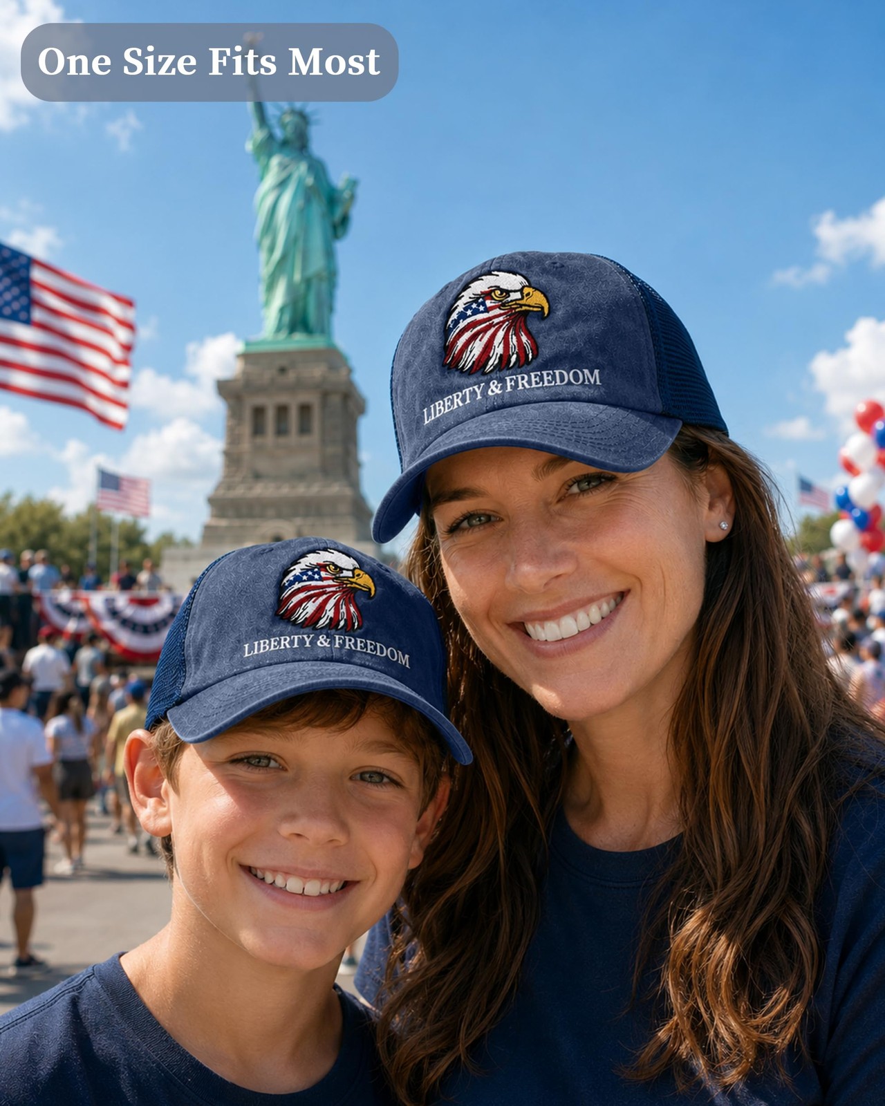 250th Anniversary Embroidered Eagle Hat for Men and Women Vintage Adjustable …