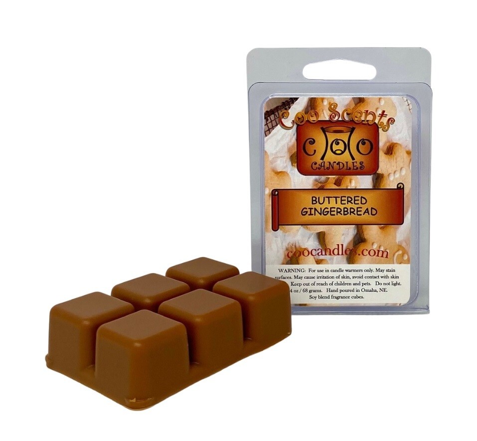 6 Pack Variety of Coo Candles Soy Wax Melt Bars – Bakery Scents