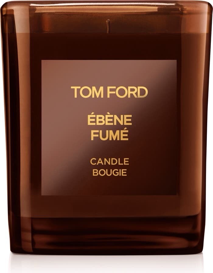Tom Ford Ebene Fume Perfumed Candle 6.3 oz SEALED Palo Santo + Smoked Ebony Wood
