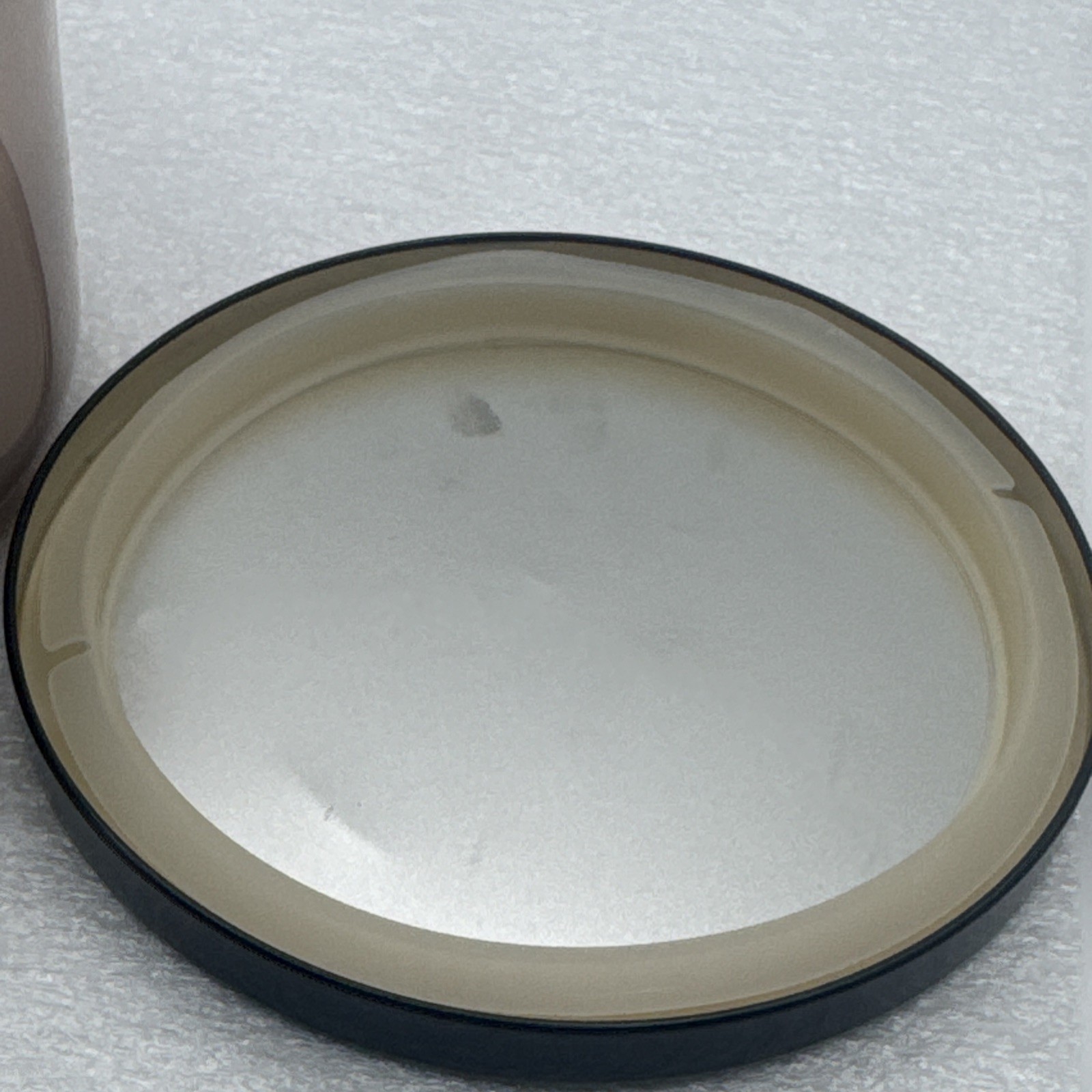 DW HOME 13.77oz White Rose Candle Hand Poured Burns ~26 Hours 3 Wick Glass Jar