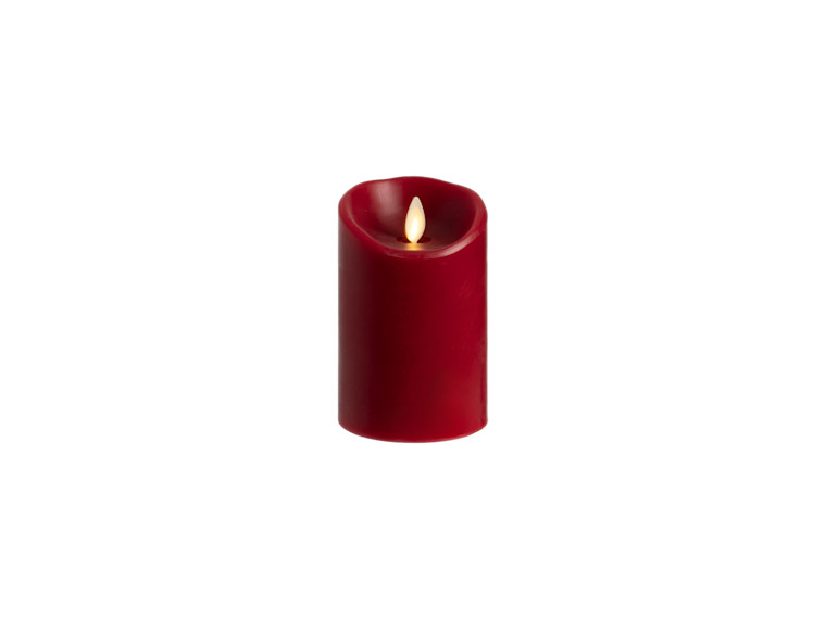 3-Pack: Luminara Flameless 4.5″ Pillar Candles with Remote