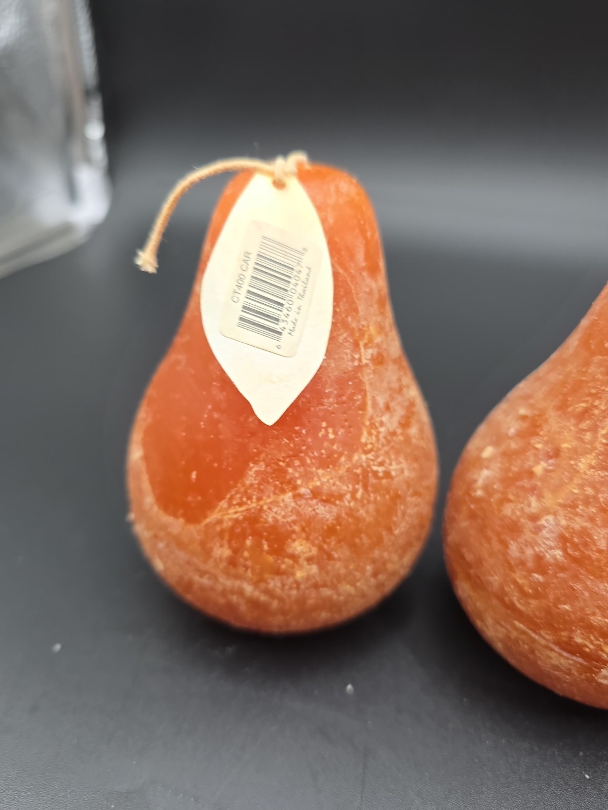 Vance Kitira Pear Candles Set of 5 Decorative Unused Tags Rustic Home Decor