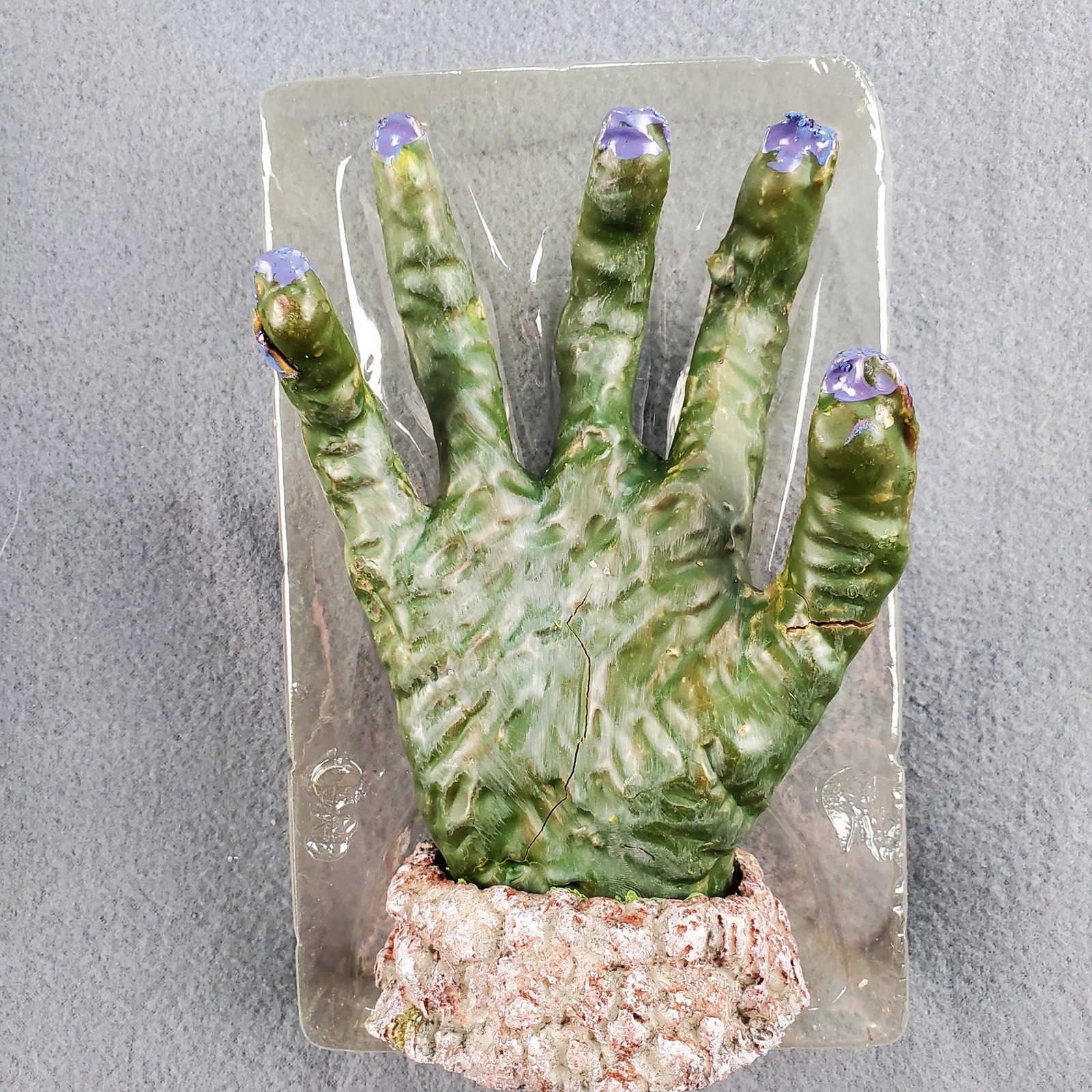 Flesh & Bones Candle Hand Halloween Decor, Open box