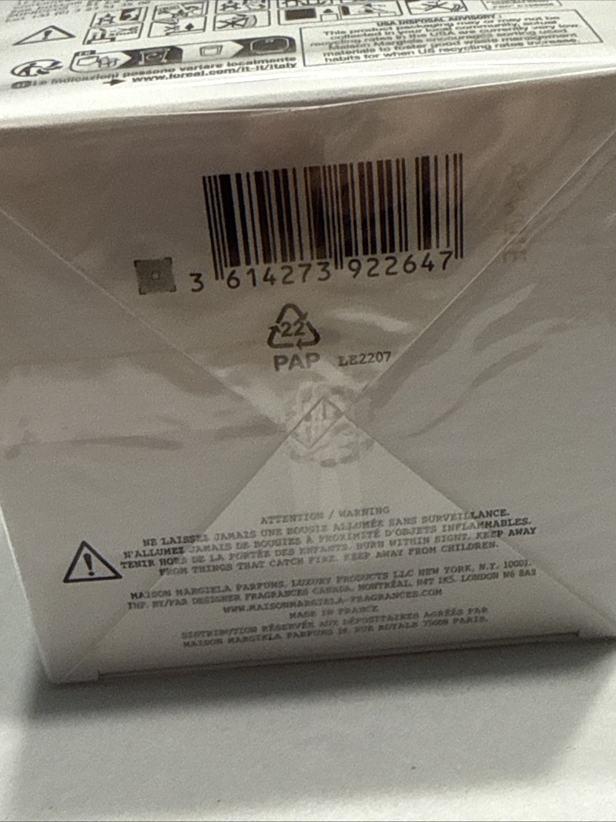 Maison Margiela REPLICA ~When The Rain Stops ~ Candle 5.8 oz (165g) New Sealed