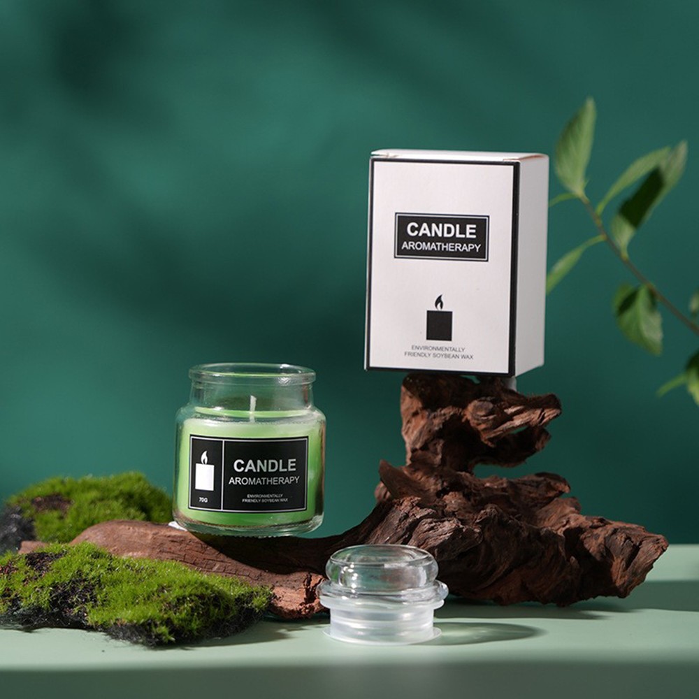 Home Scented Candles Non-Toxic Small Candle for Stress Relief and Aromatherapy