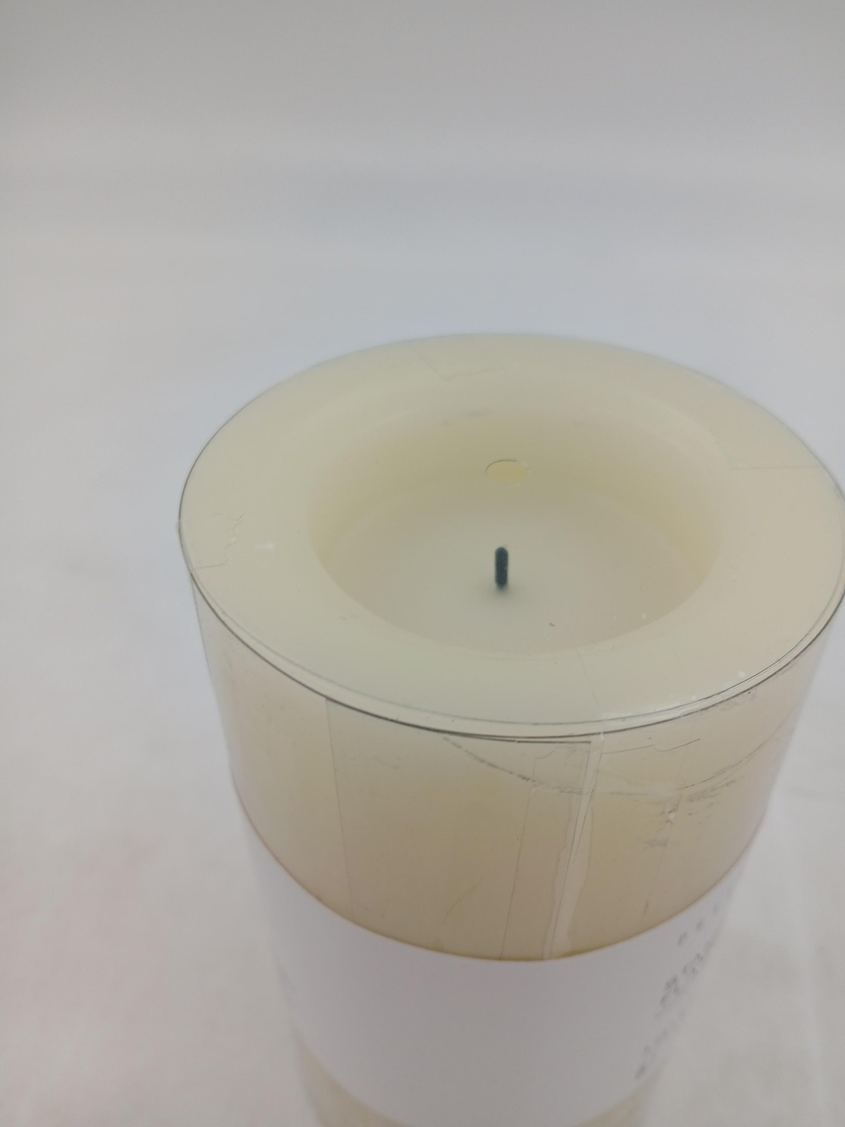 Pottery Barn Standard Flameless Pillar Candle 3.25″ x 6″ Ivory LED Timer