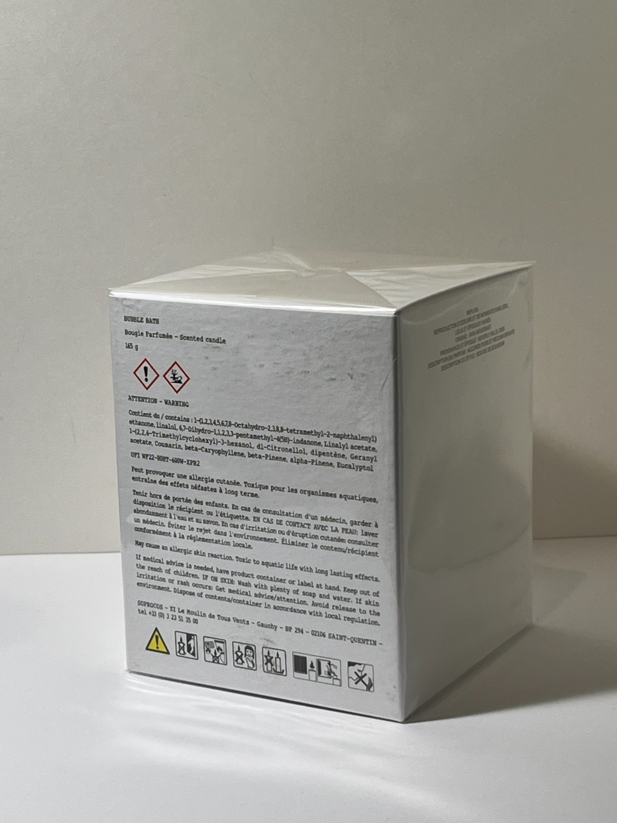 Maison Margiela Replica Bubble Bath Candle 5.82oz /165g Brand NEW In Box Sealed