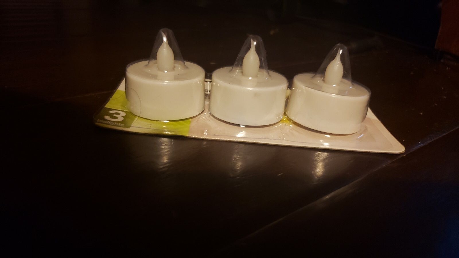 Lot (6)x LED-Bright 3 Pack Tealight Flickering Candles (Needs Battery – CR2032)