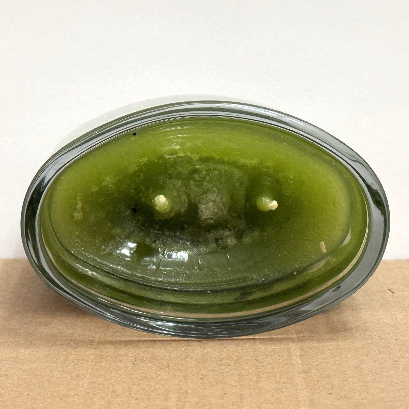 Colonial Candle LEMONGRASS & CILANTRO Candle 3.5 oz Oval Jar 2 Wick