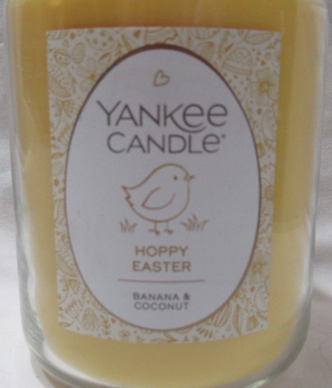 Yankee Candle Large Jar 110-150 hr 20 oz seasonal fruity HOPPY EASTER