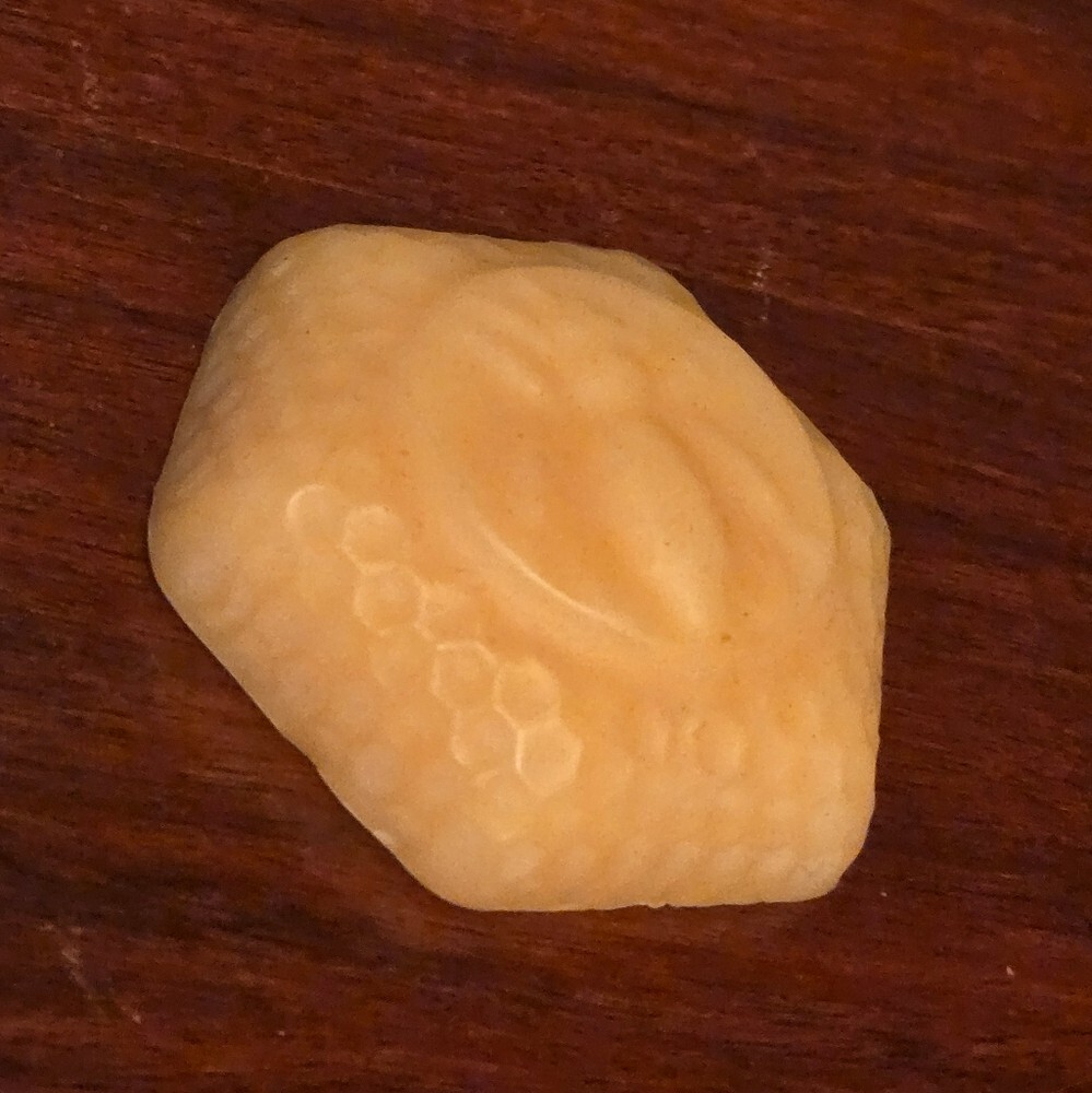 100% Beeswax Hexagon Bee handmade in Ontario Canada