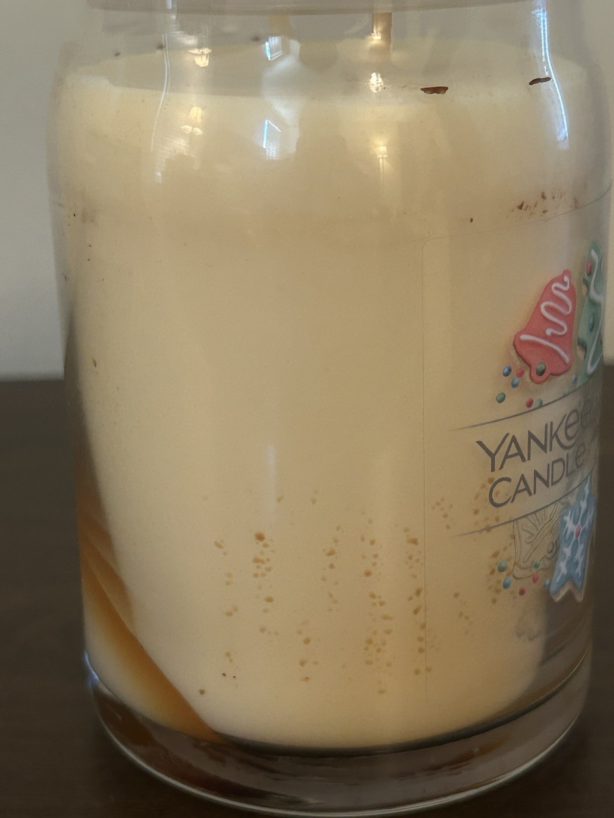Yankee Candle CHRISTMAS COOKIE 20 Oz Large 2 Wick Jar Candle READ