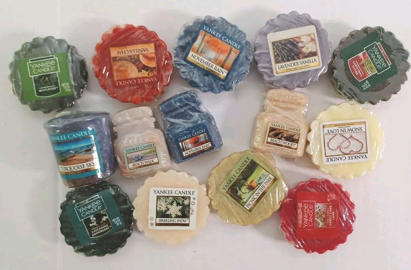 Yankee Candle 14 Assorted Potpourri Wax Melt Tart Lot Factory Sealed