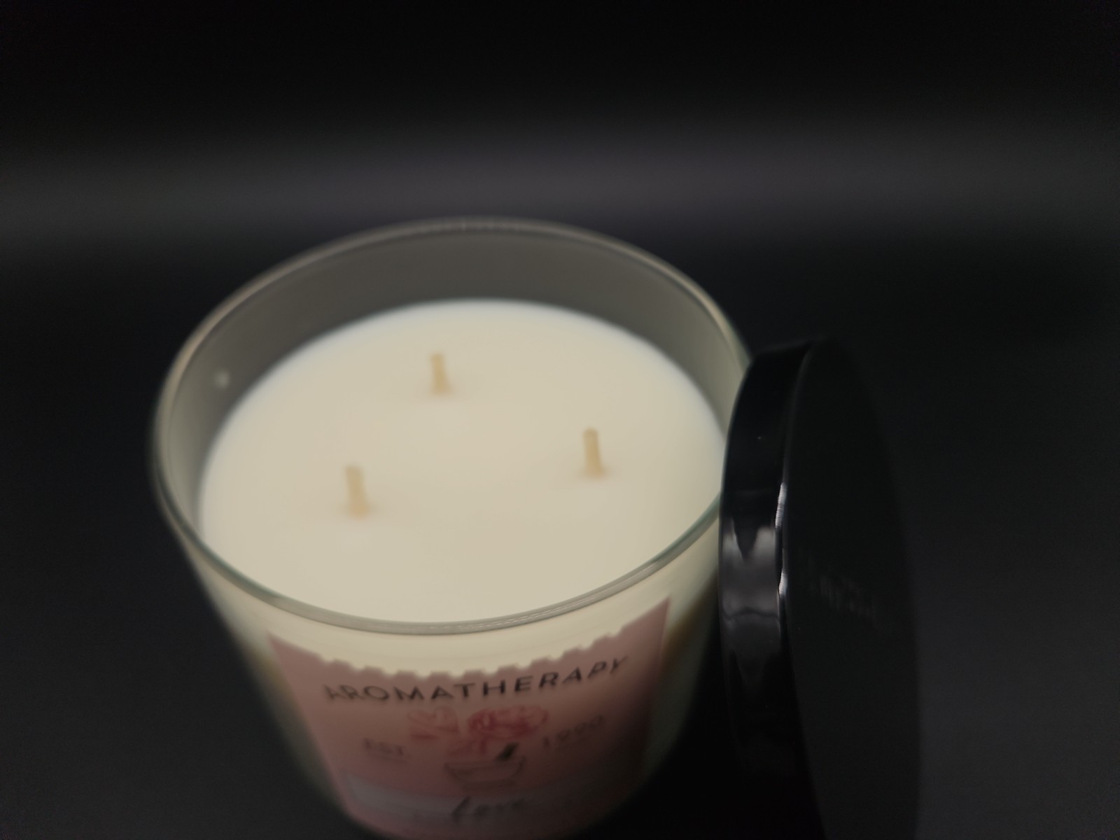 Bath & Body Works Aromatherapy Love Rose + Vanilla 3-Wick 14.5oz Jar Candle New