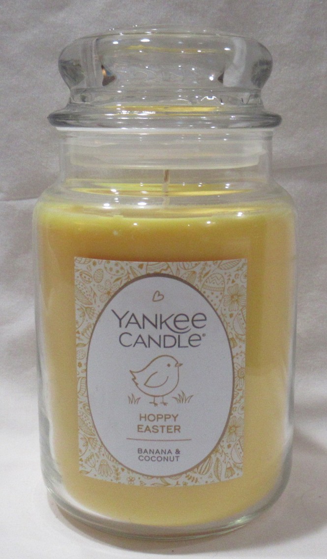 Yankee Candle Large Jar 110-150 hr 20 oz seasonal fruity HOPPY EASTER
