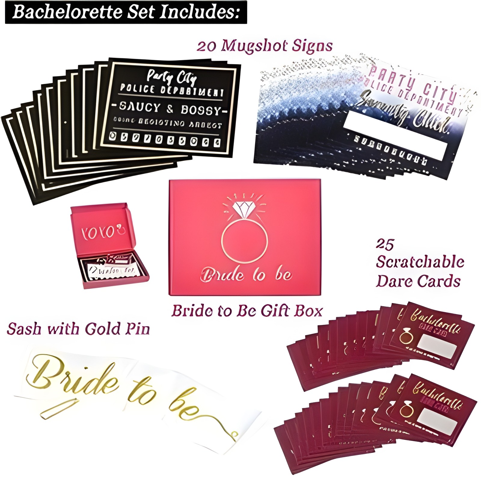 Bachelorette Party Candle Kit Girls Night Out Bride To Be Accessories New