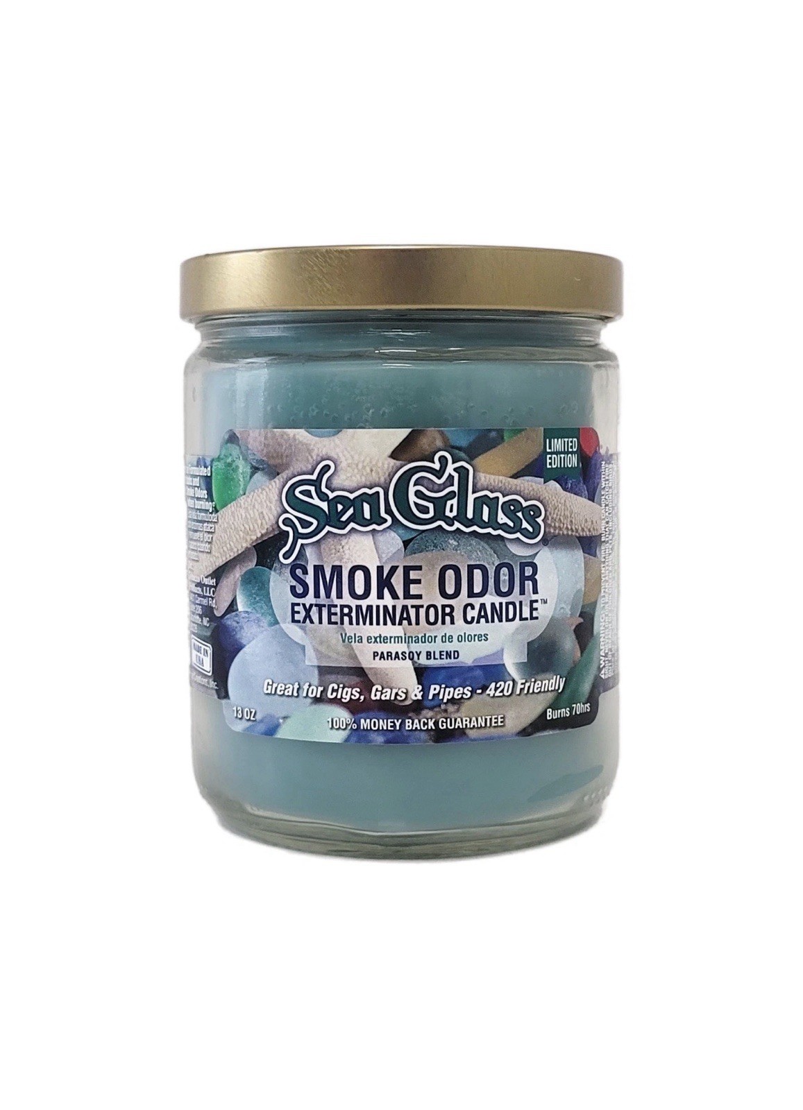 Smoke Odor Exterminator Scented Candle , 13oz glass jar, Different Scents