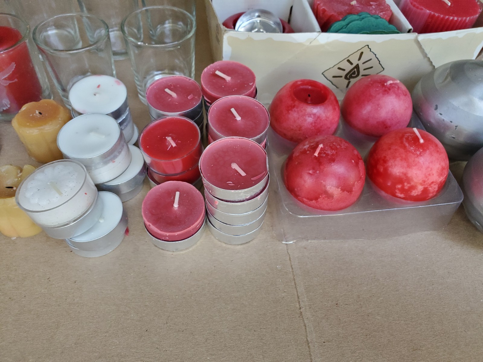 Mixed Lot of Votive Candle Assorted Colors and Scents 30+