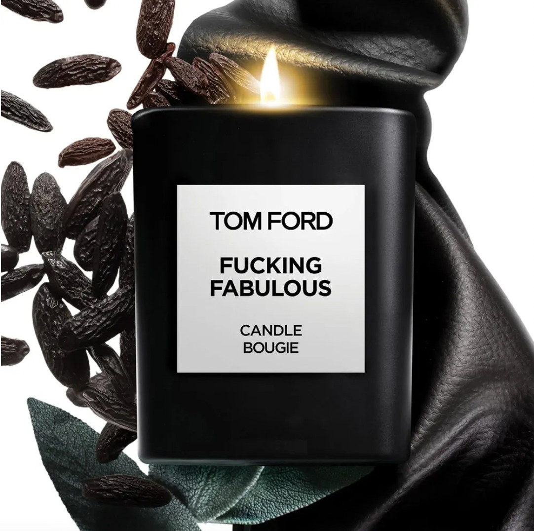 Tom Ford Fabulous Scented Candle. Height 2.25IN / Hauteur 5.7cm/ New Sealed.