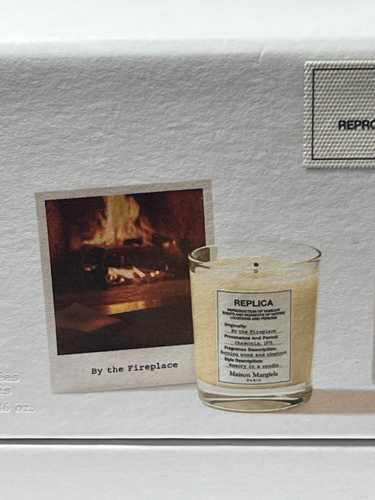 Maison Margiela REPLICA Candle Trio Set 3 x 2.46 oz Fireplace Lazy Sunday Bubble