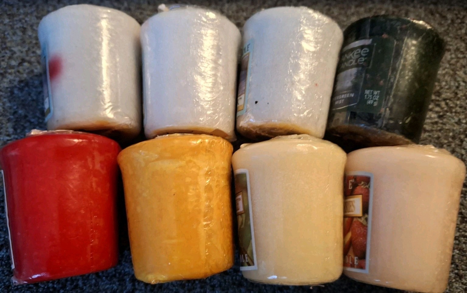 Yankee Candle Votives. Various Scents. Sealed. Some RARE RETIRED. Lot Of 8