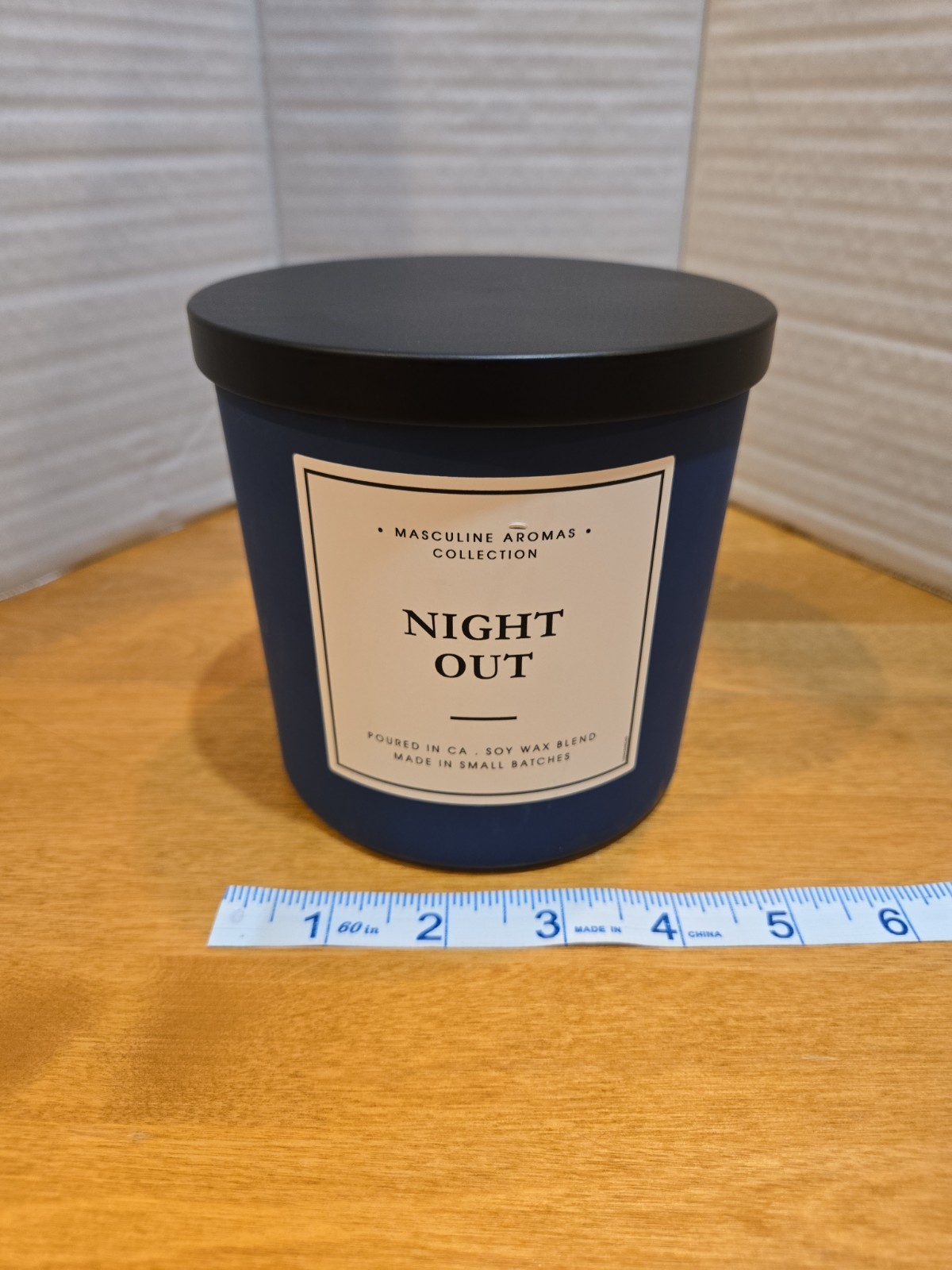 Leoben Night Out Three Wick 24 Ounce Candle Made In USA Vegan Soy Wax New