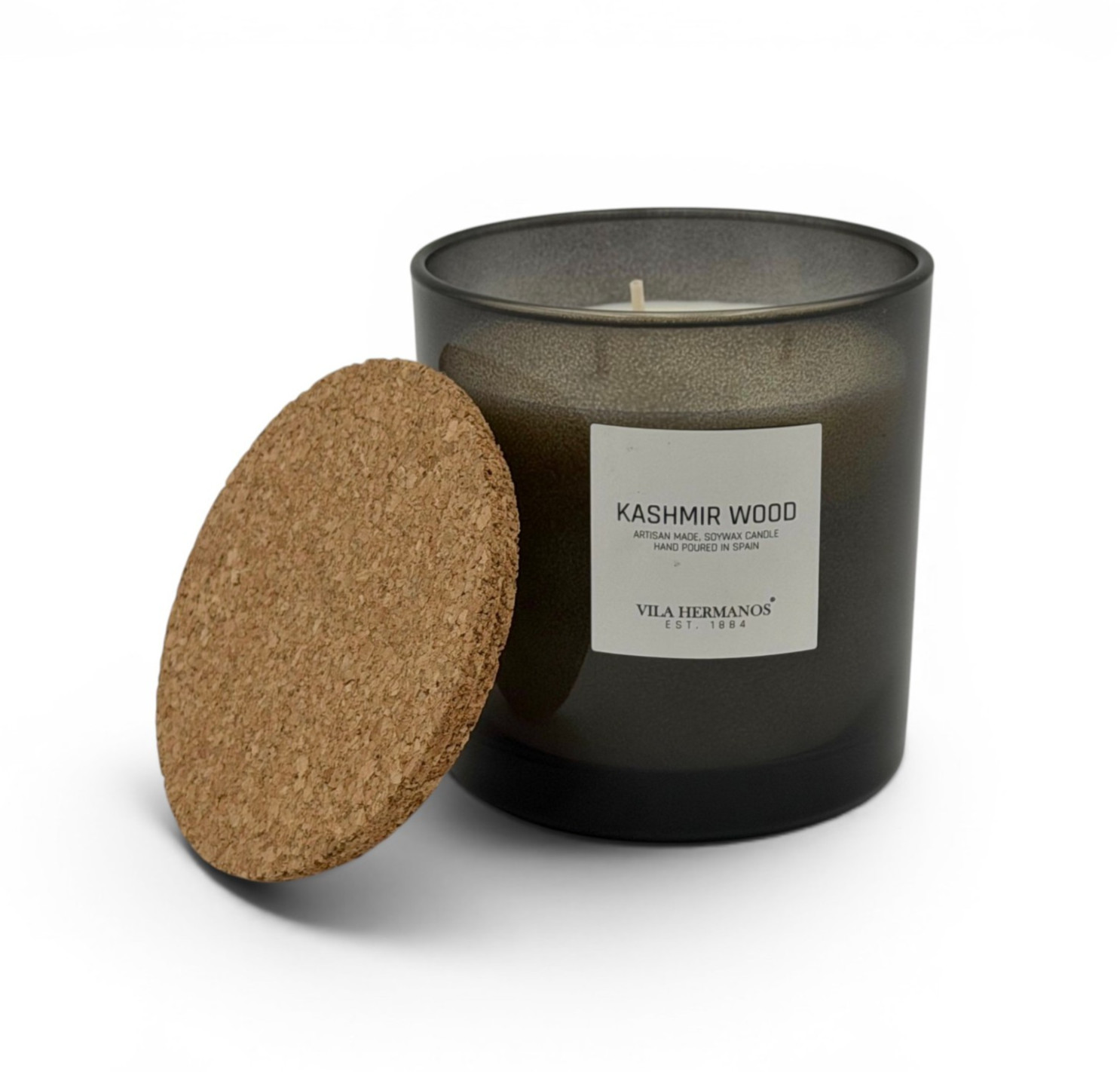 Vila Hermanos Kashmir Wood Scented Candle Large 3-Wick 500g