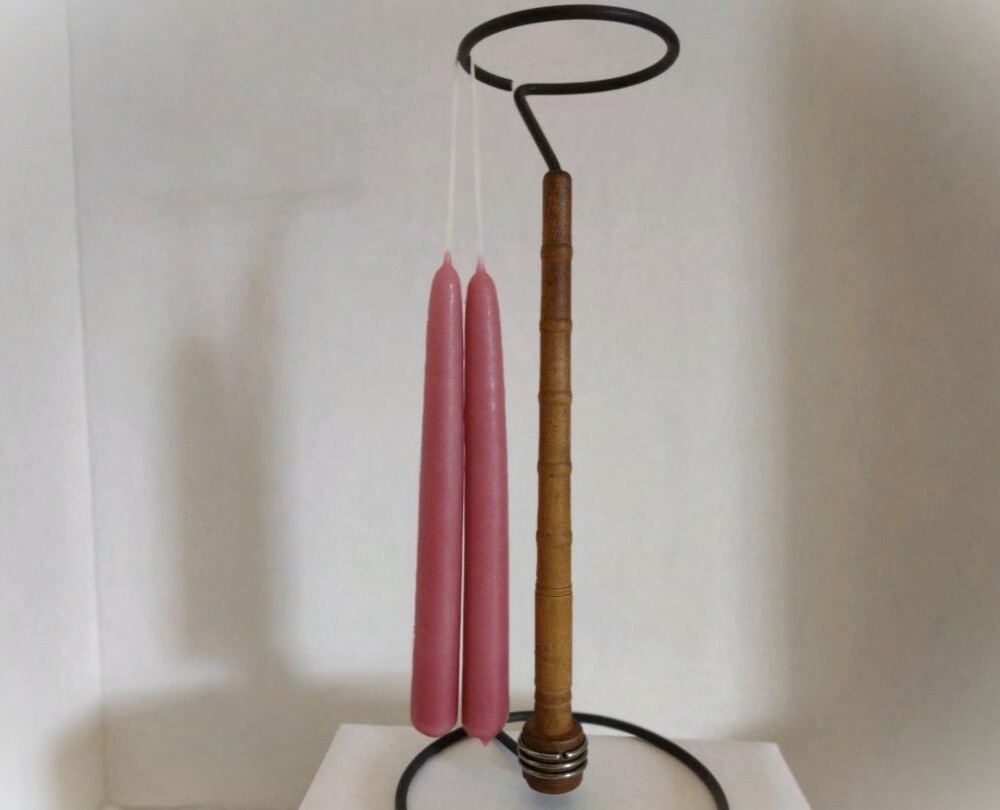 Hand-Dipped Taper Candle Pair ~ 9″ Standard size ~ 3/4″ diameter base ~ 6 Colors