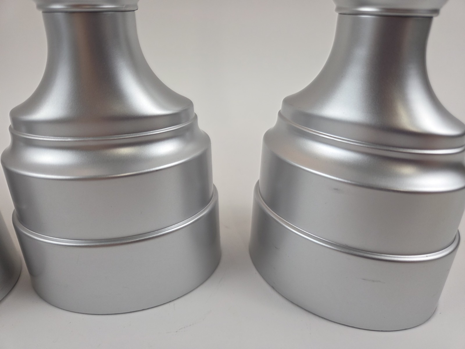 Bethlehem Lights (4) Premium Cordless Window Candles Satin Nickel