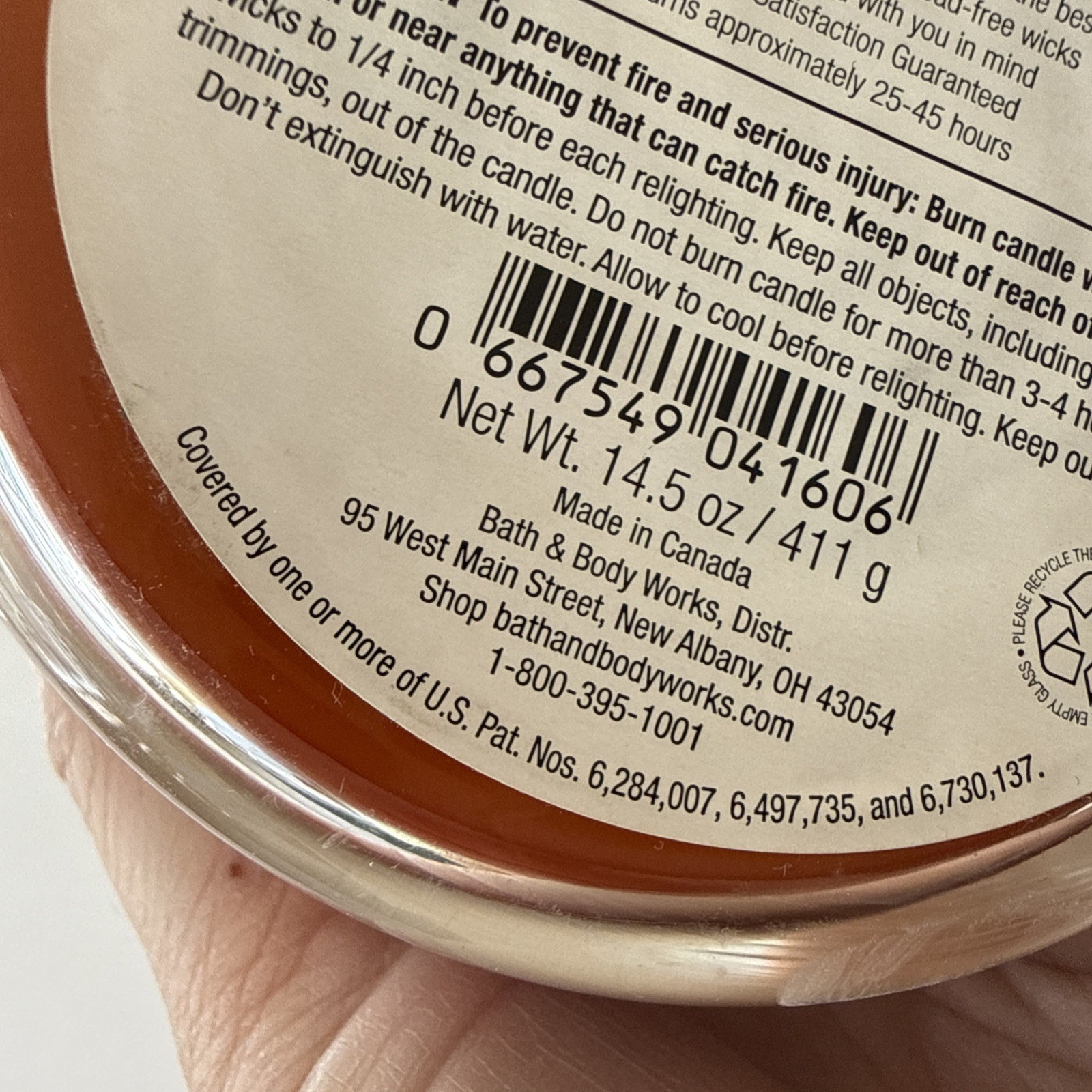 Bath & Body Works 3-Wick Spiced Gingerbread – 14.5 Oz. – NEW