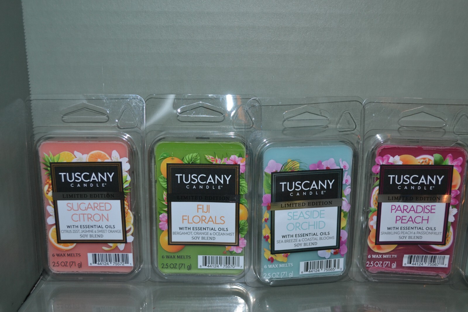 (7) Tuscany Candle Wax Melts Cubes, Limited Edition 7 Different Scents 6 In Each