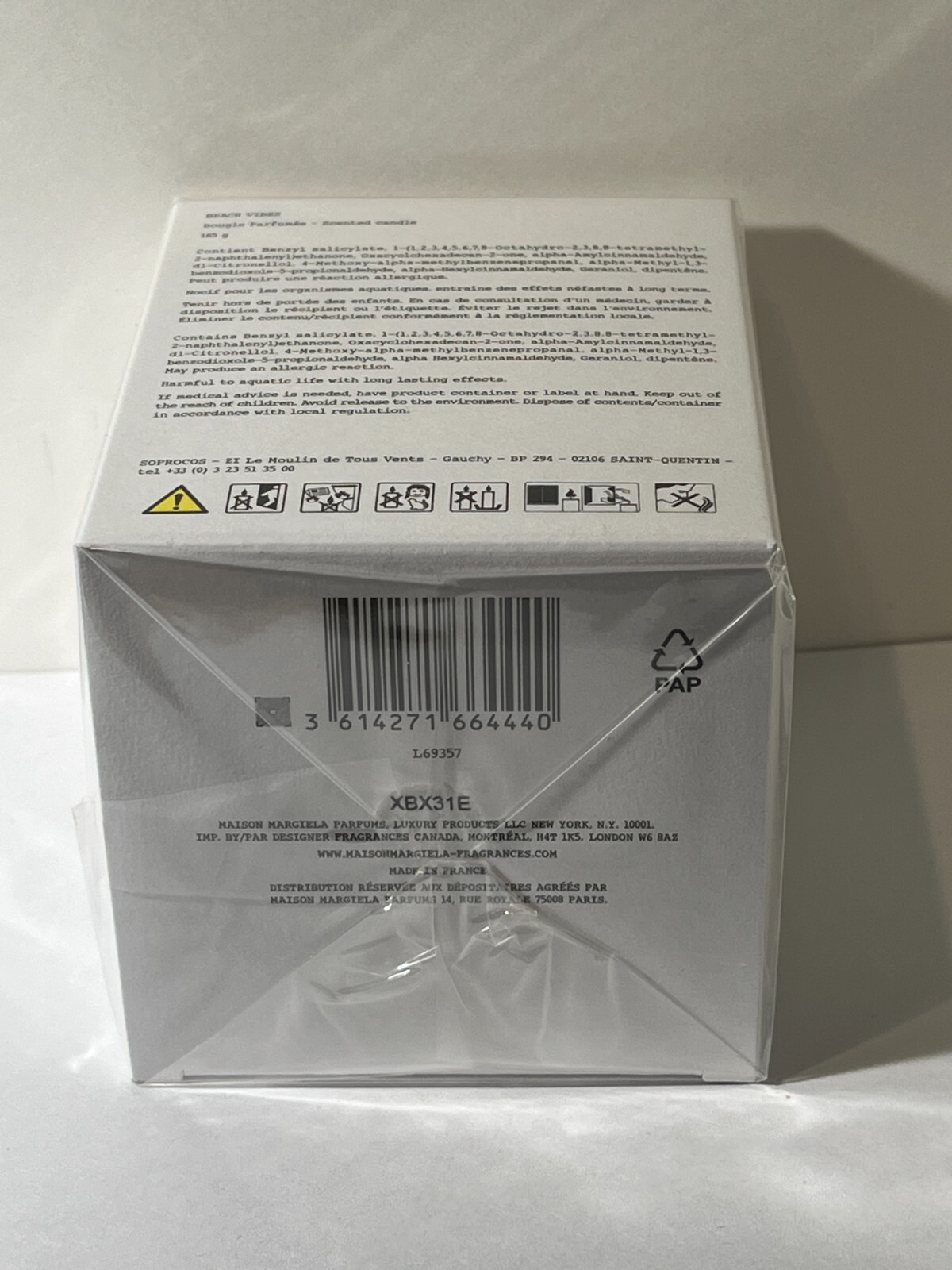Maison Margiela Replica BEACH VIBES (WALK) Candle 165g BNIB Sealed