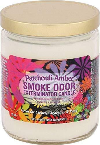 Smoke Odor Exterminator Patchouli 13 Oz Jar Candle, 13 Ounce