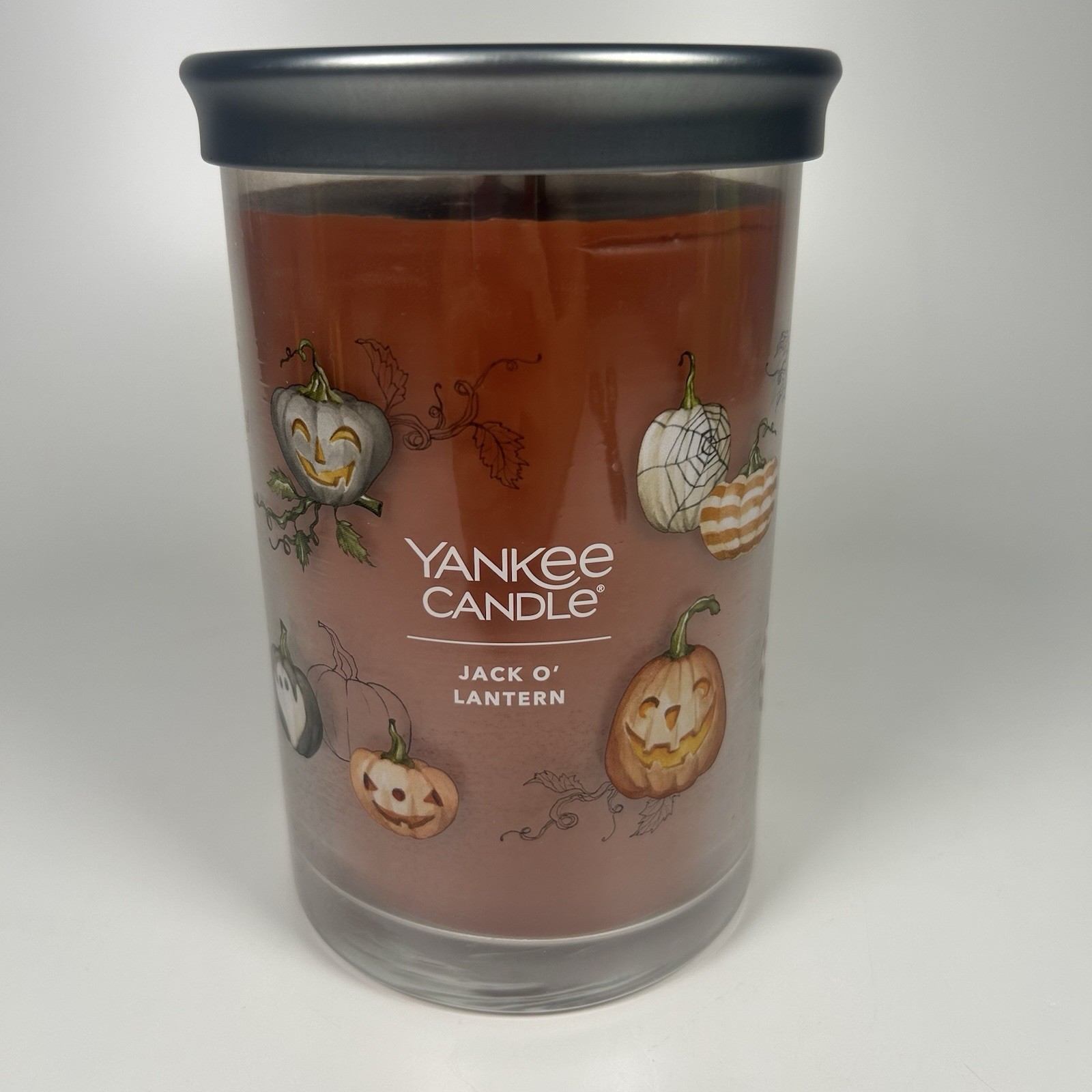 Yankee Candle JACK O’ LANTERN 20 oz Tumbler Candle Halloween Pumpkins Retired