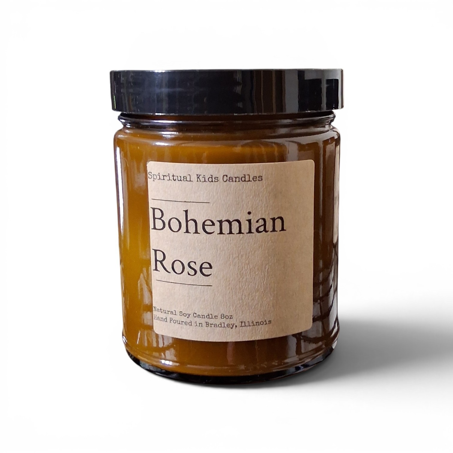 Bohemian Rose 8oz 35-40 Hour Burn Essential Fragrant Oils Floral Scent