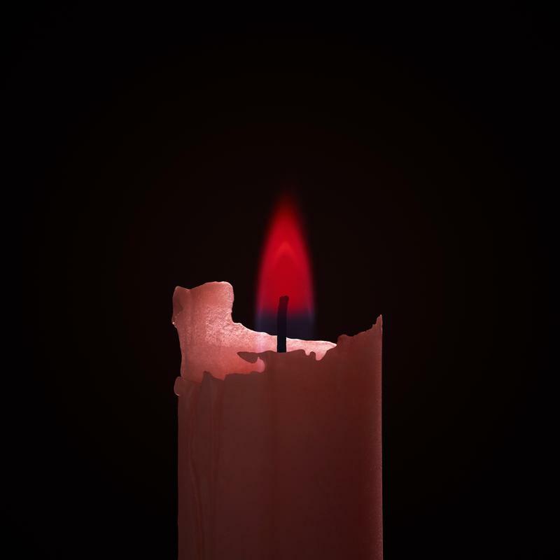 Heretic Parfum Perfume ROSE FLAME RITUAL CANDLE & Small ROSE Quartz CrystaL