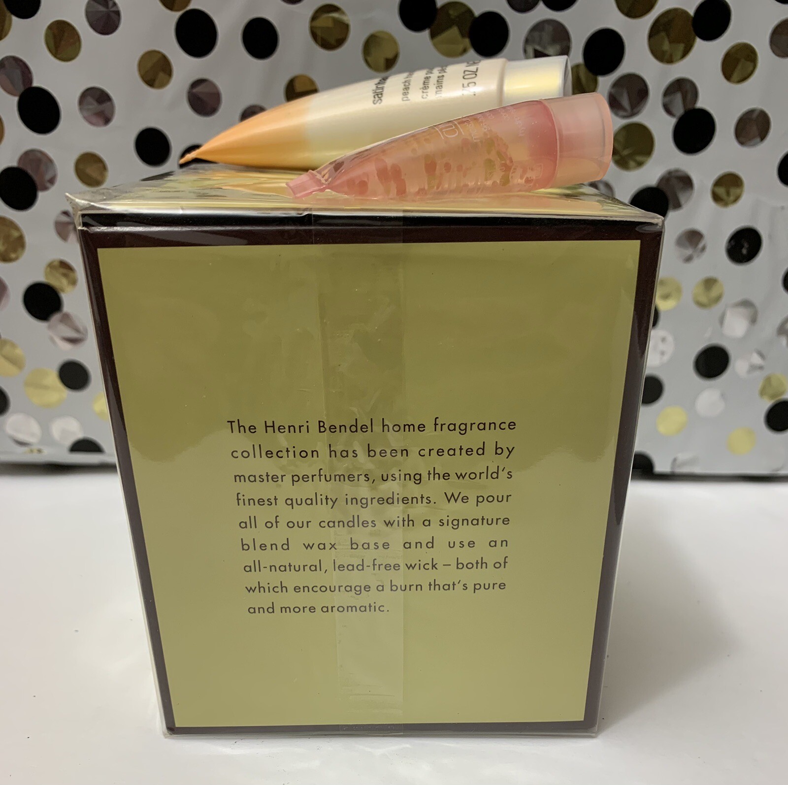 Henri Bendel ❤️ Lemon 🍋 Verbena Scented Candle 9.4 oz &Free Mary Kay & Clinique