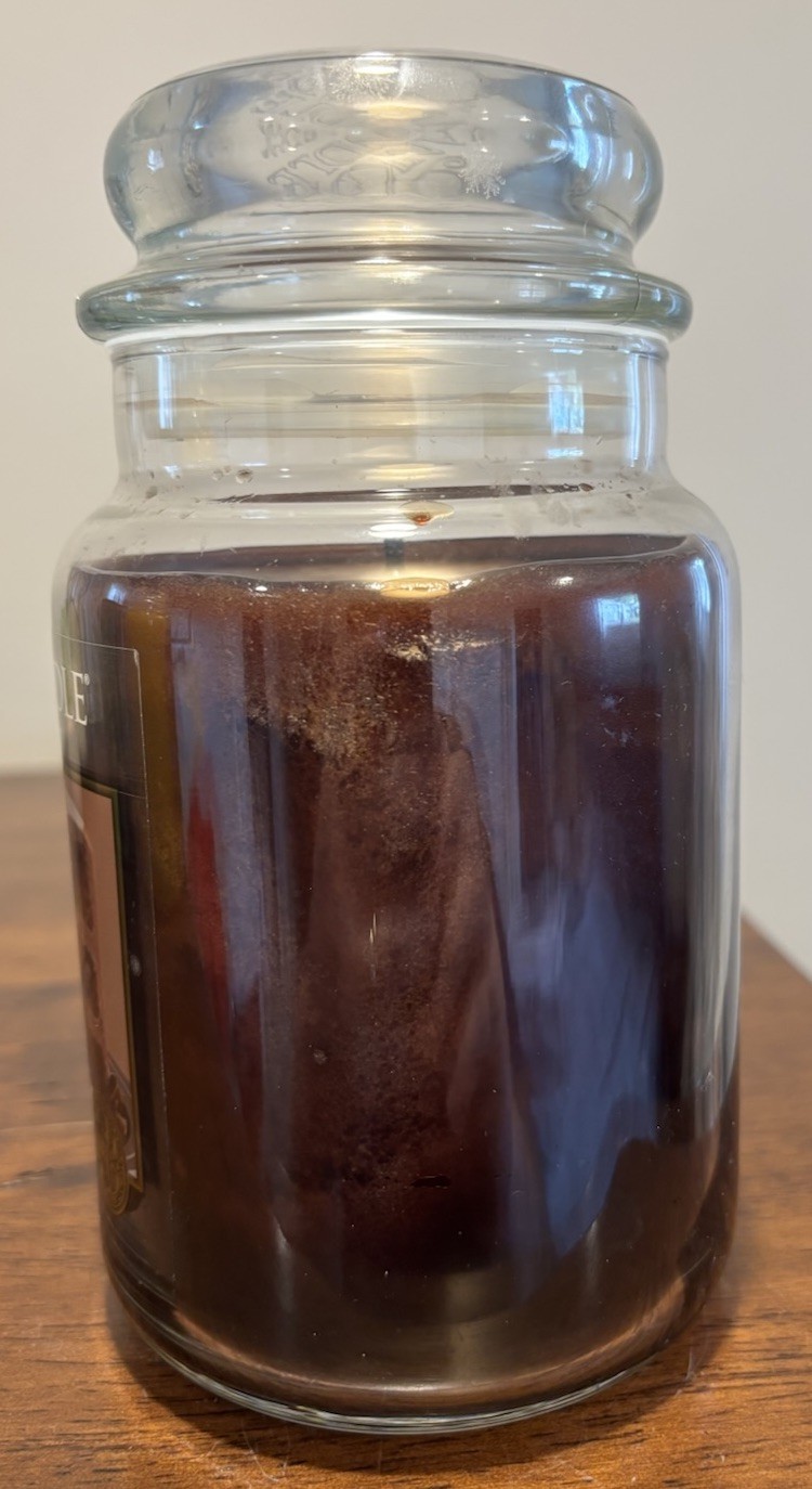 Yankee Candle Large Jar Candle 22 oz Chocolate Layer Cake Classic Label 95% Left