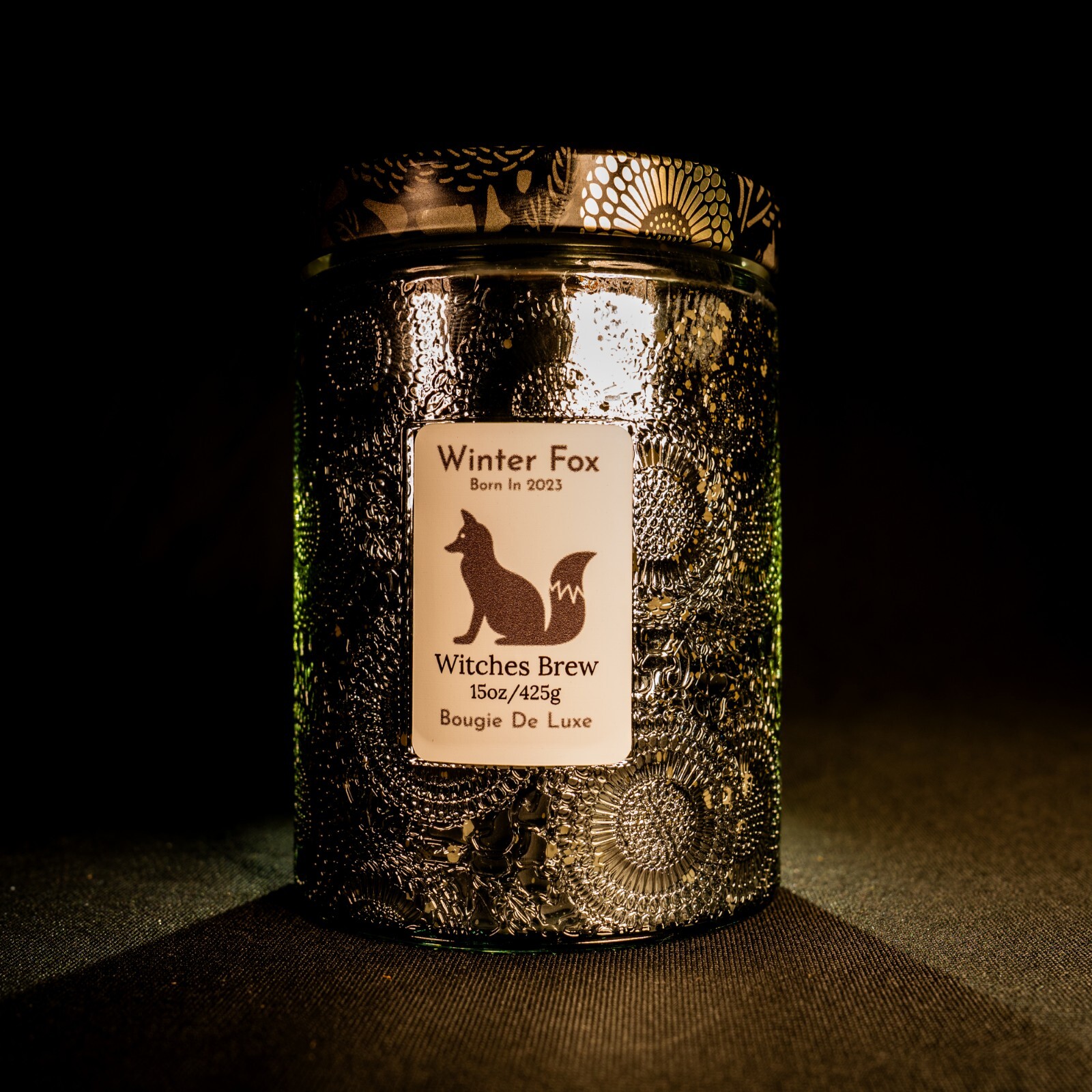 Witches Brew Fall Candle 15oz | Large Halloween Decor | Winter Fox