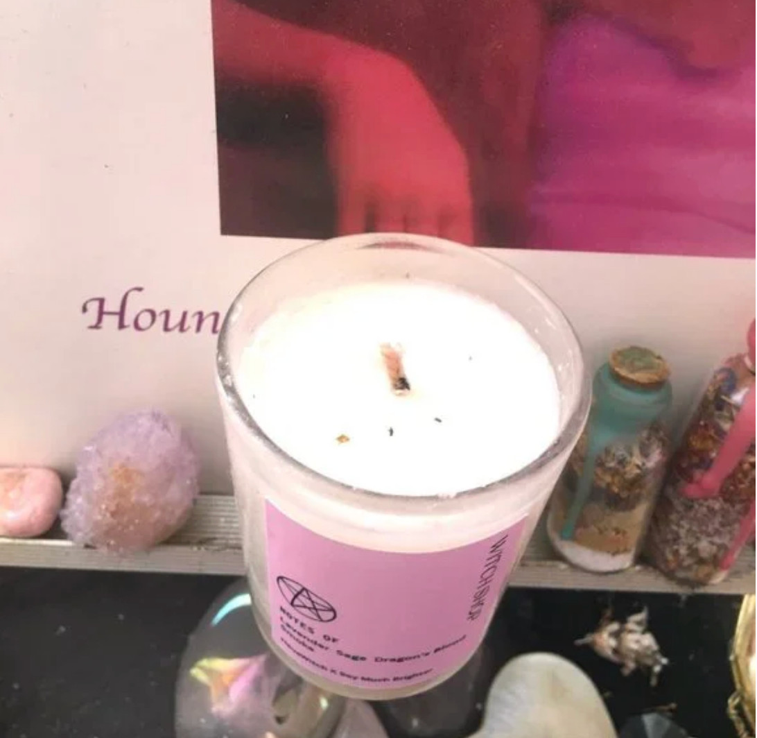 Hauswitch Witch Shop scented candle soy wax sold out on their site Salem Witch