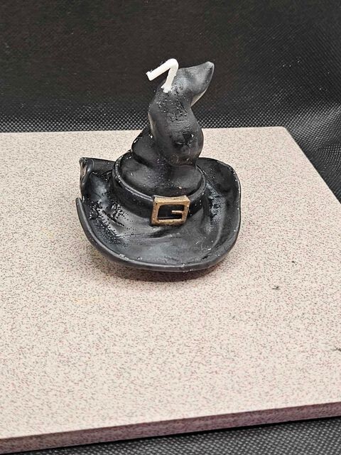 Magic Witch Hat Candle Size 3 in X 3 in