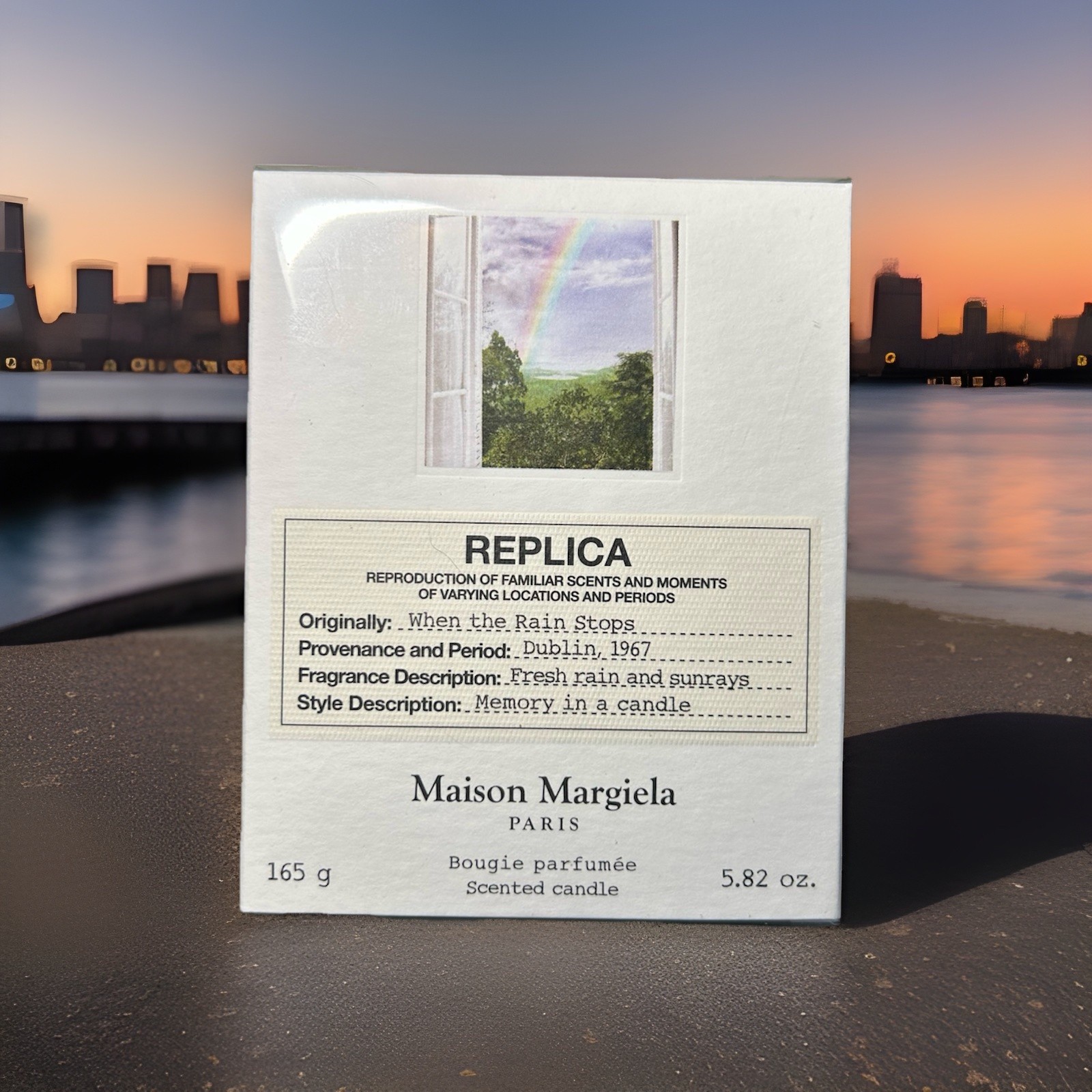 Maison Margiela Replica – When the Rain Stops Candle 5.82oz Sealed $72 MSRP